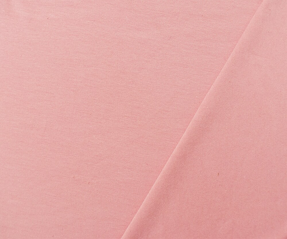 Light Pink Cotton Solid Stretch Spandex Jersey Knit Fabric By the Yard