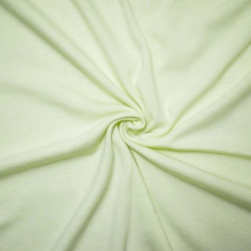 Soft Lime Green 1x1 rib Knit Fabric By the Yard