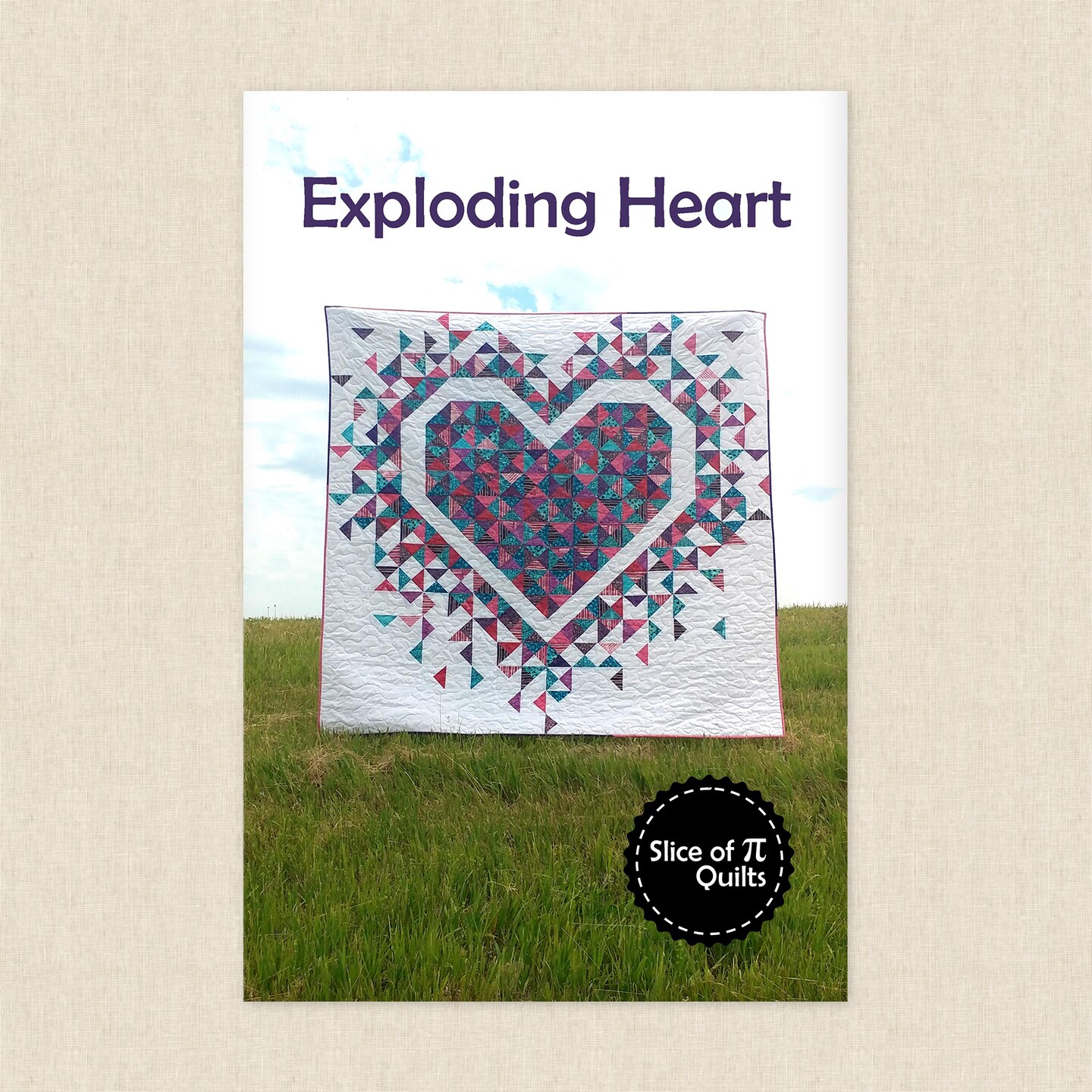 Exploding Heart (spq 332) | Slice of Pi Quilts | Sewing Pattern