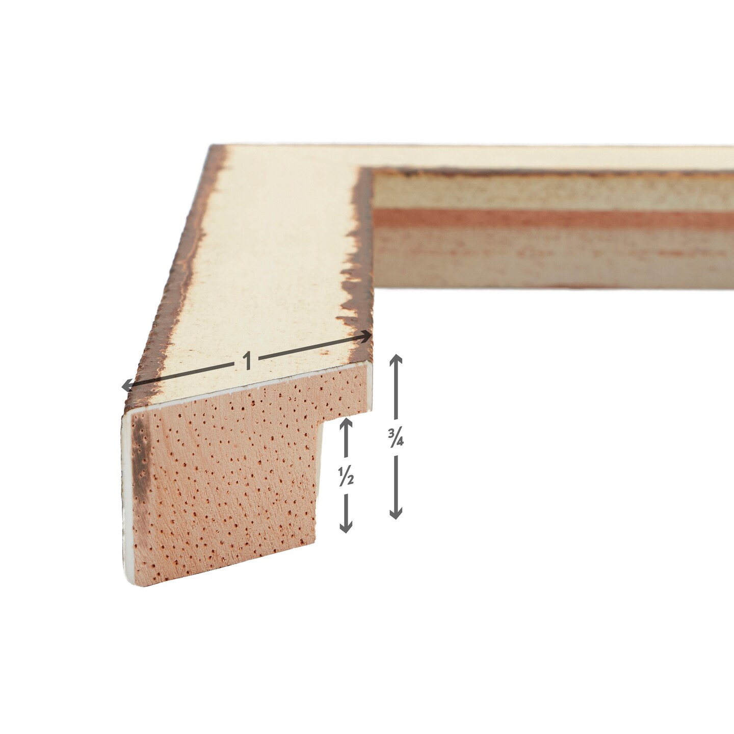 12x16 Picture Frame, Ferro 1 Inch Wood Moulding, Wall Display Frame for Art, Posters, or Photos by wallsthatspeak