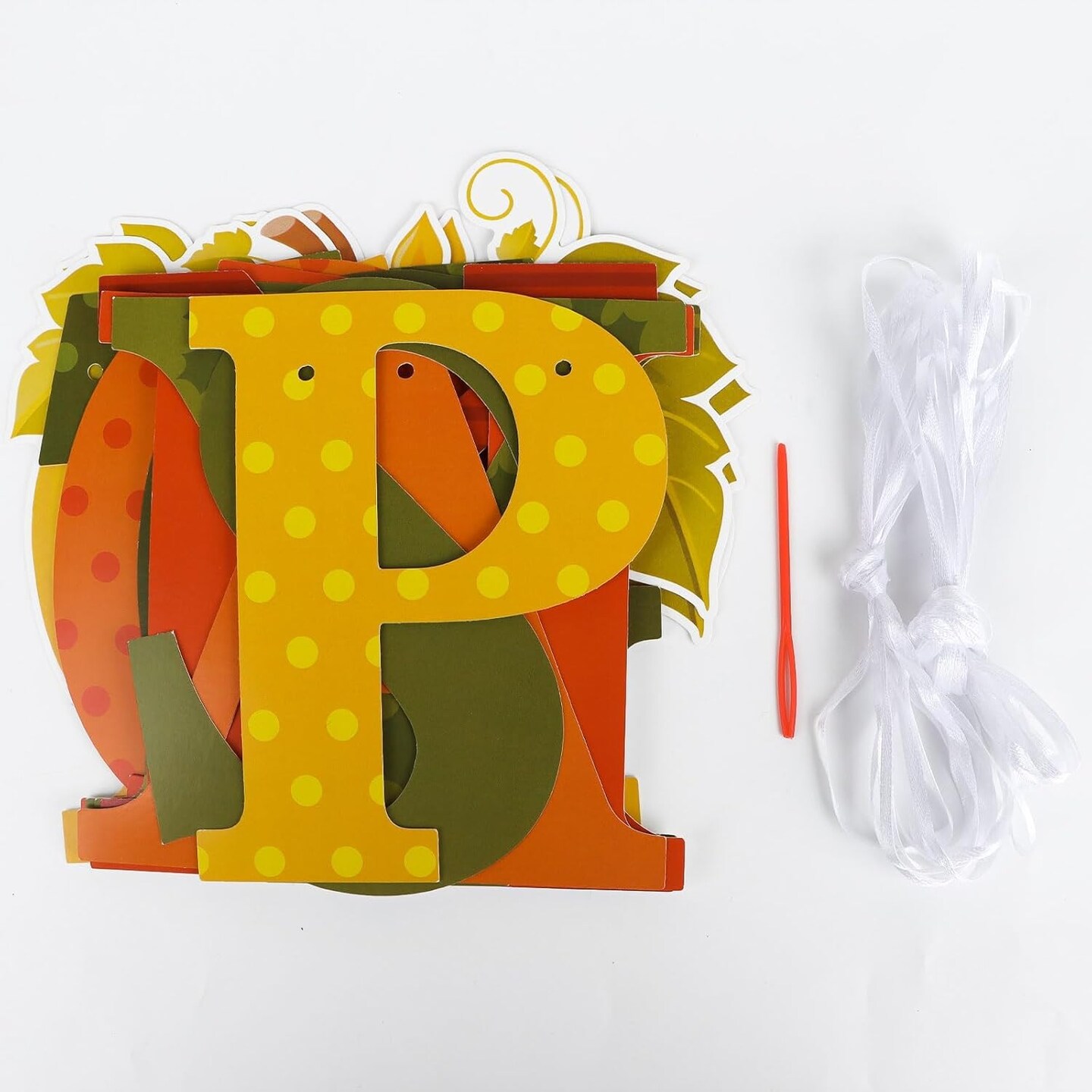 Happy Thanksgiving Banner (Multi Color)