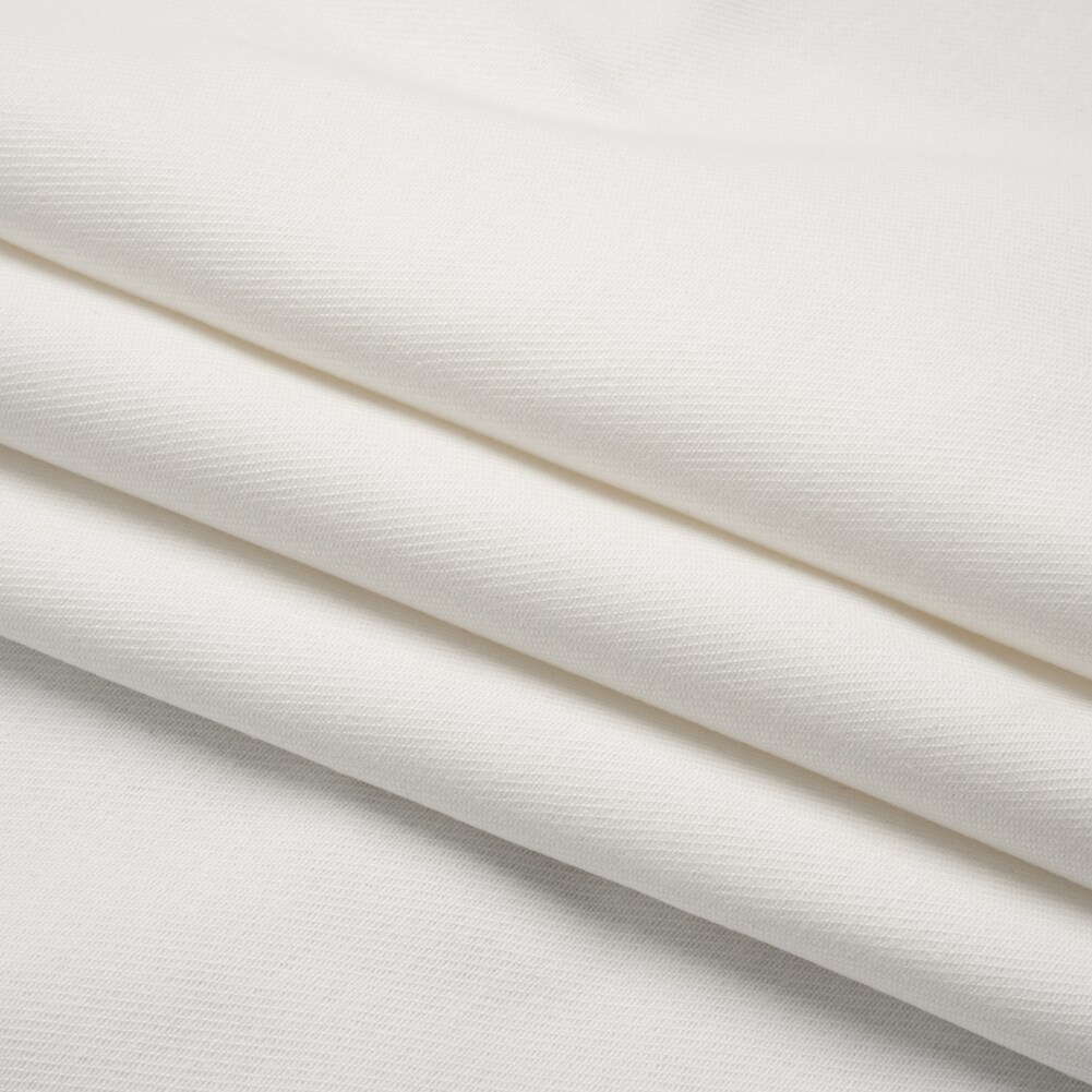 1 Yard Cotton and Lyocell Heavy Denim Twill PFD White Deadstock 62’’ Width