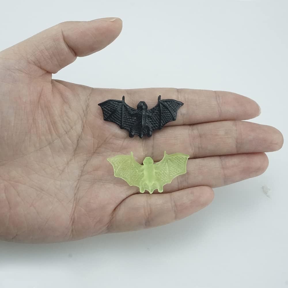 40 Counts Mini 3D Bats Halloween Decoration