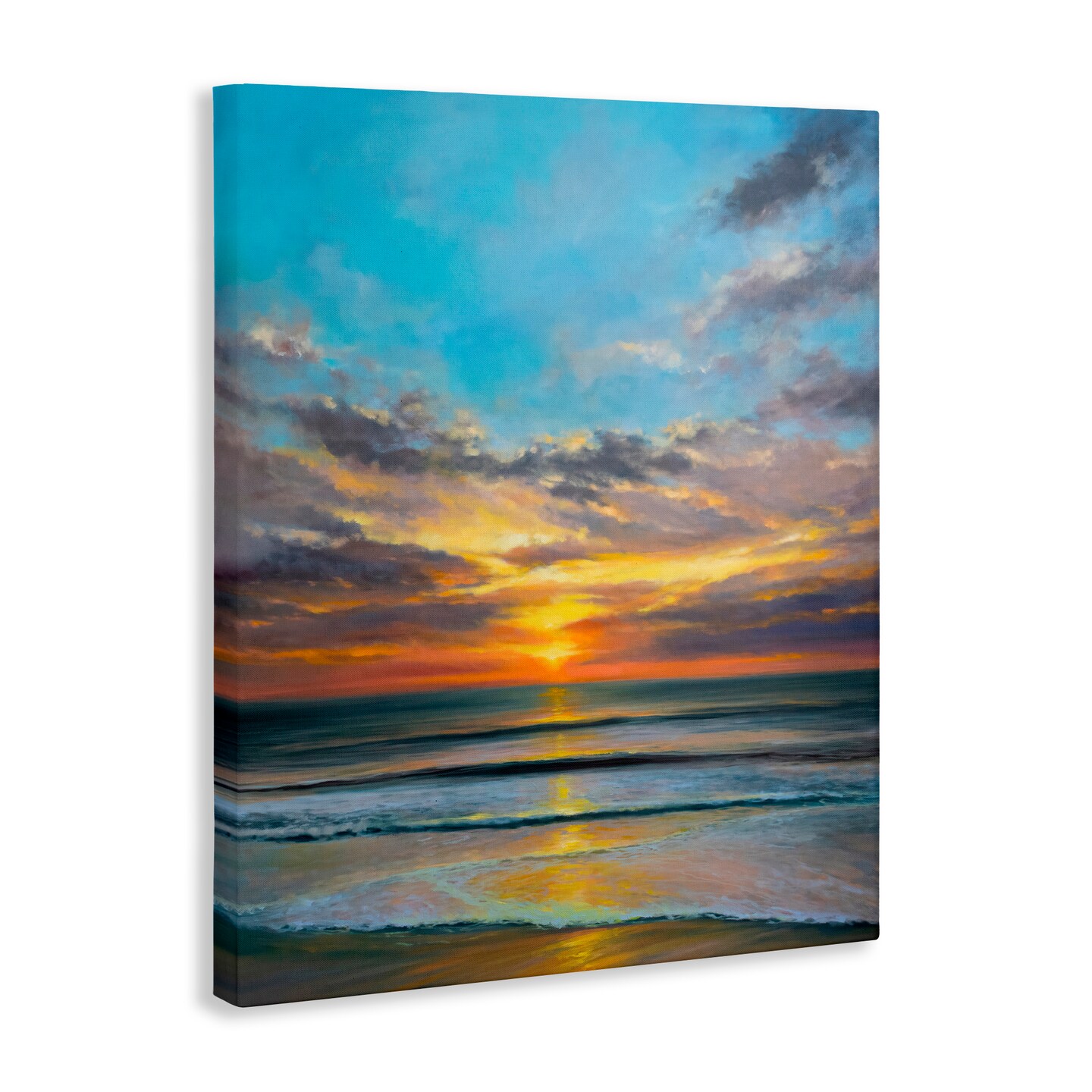 Stupell Industries Balanced Serene Sunrise Canvas, design by Joanne Parent