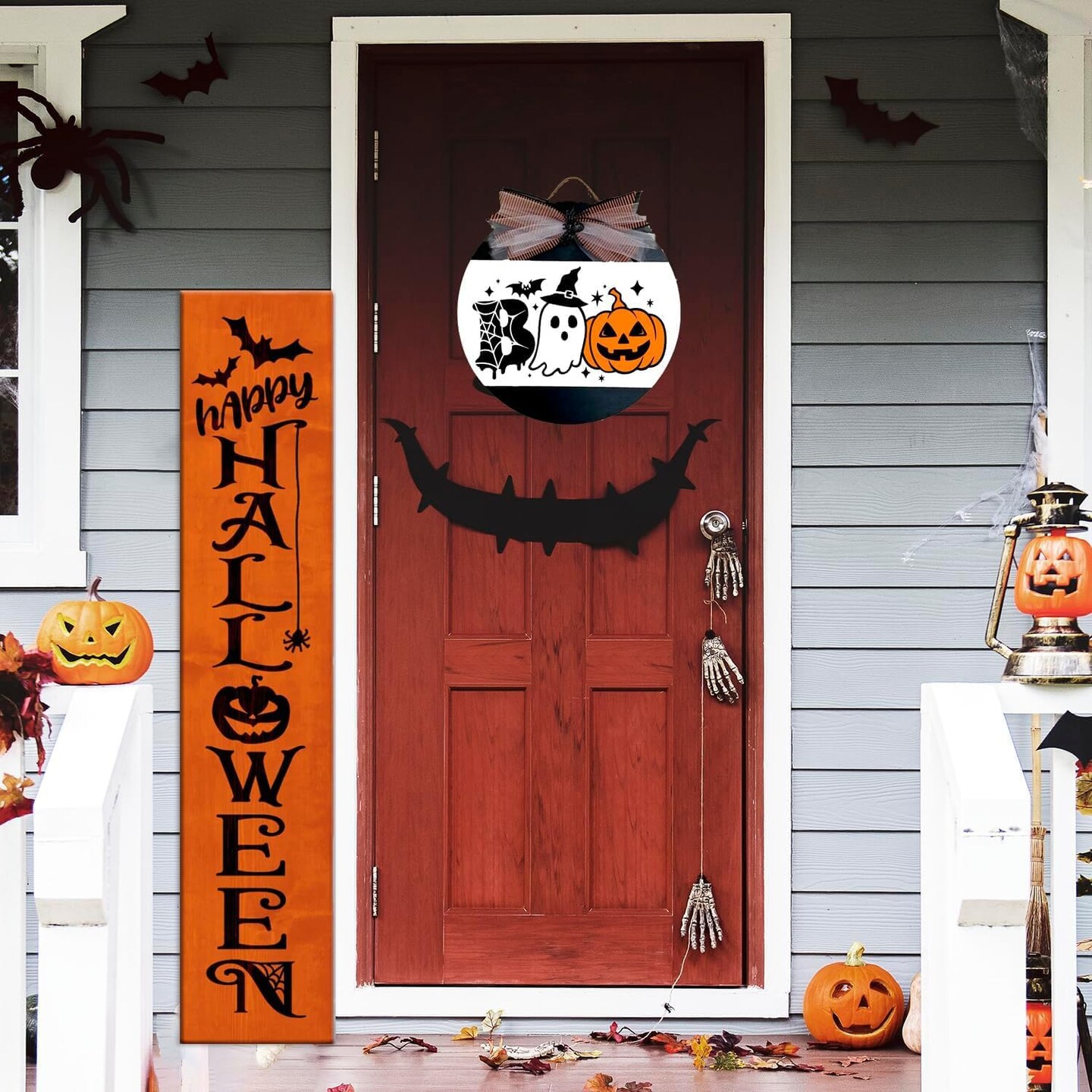 Halloween Stencils for Painting Large Skeleton(Halloween 02)