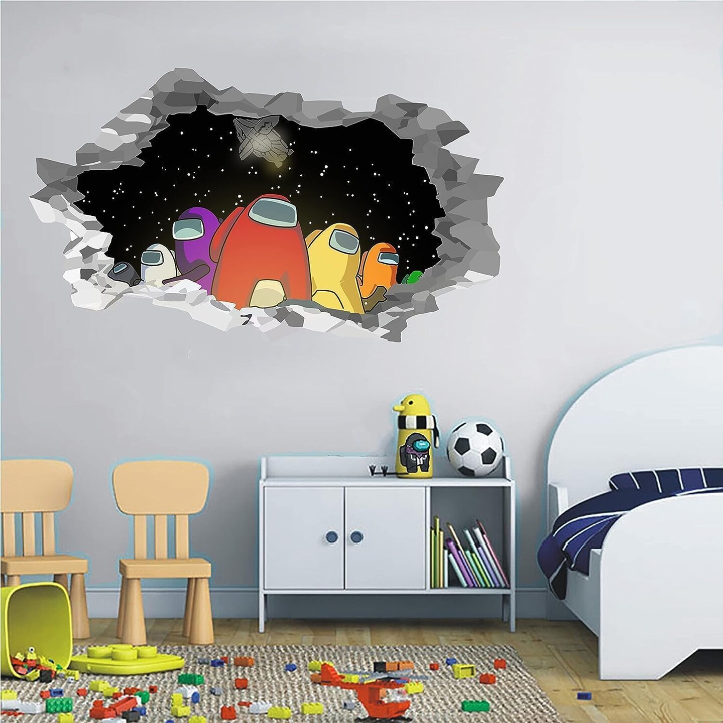 Among Us Wall Stickers (White)