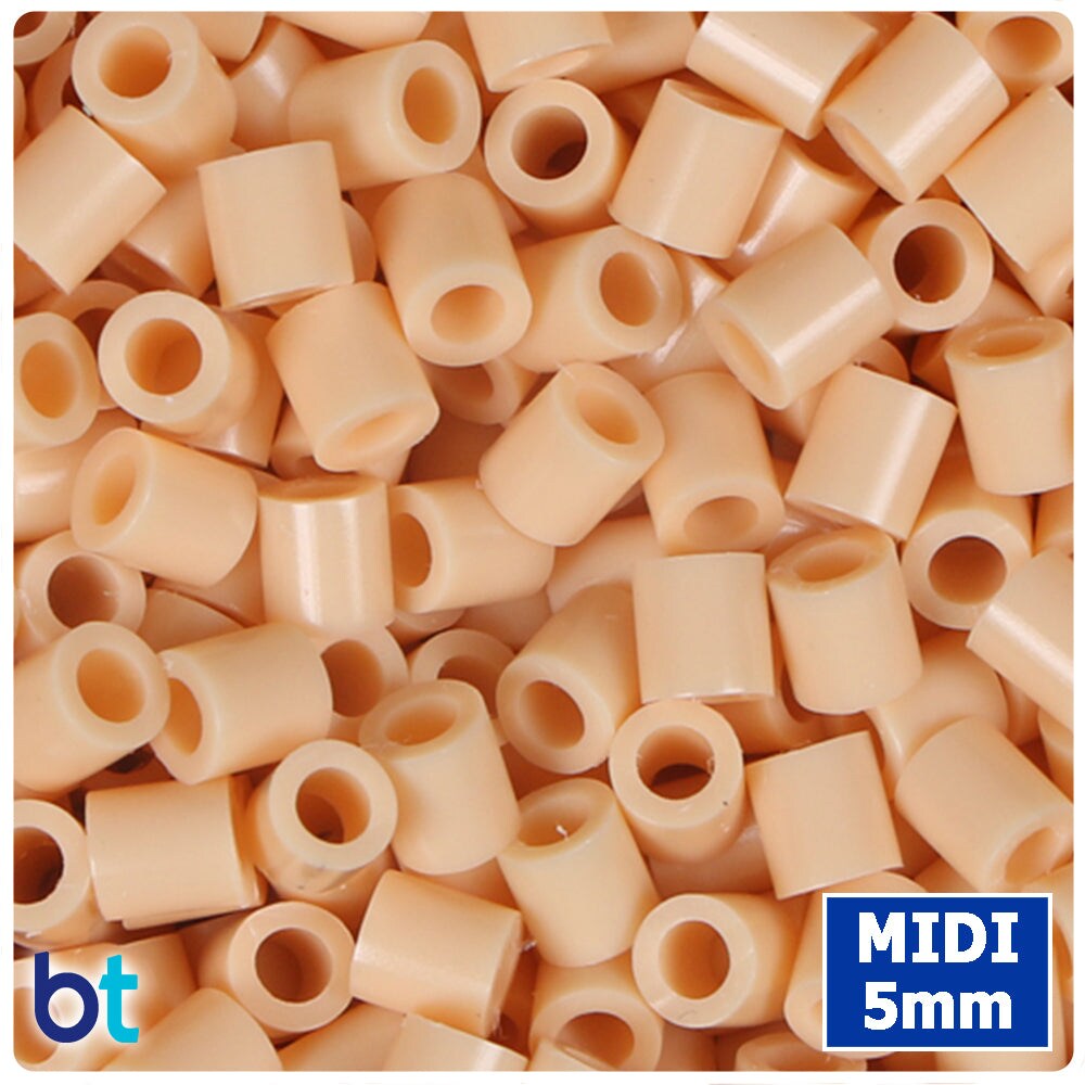 BeadTin Pale Skin 5mm Midi Fuse Beads (1000pcs) Michaels