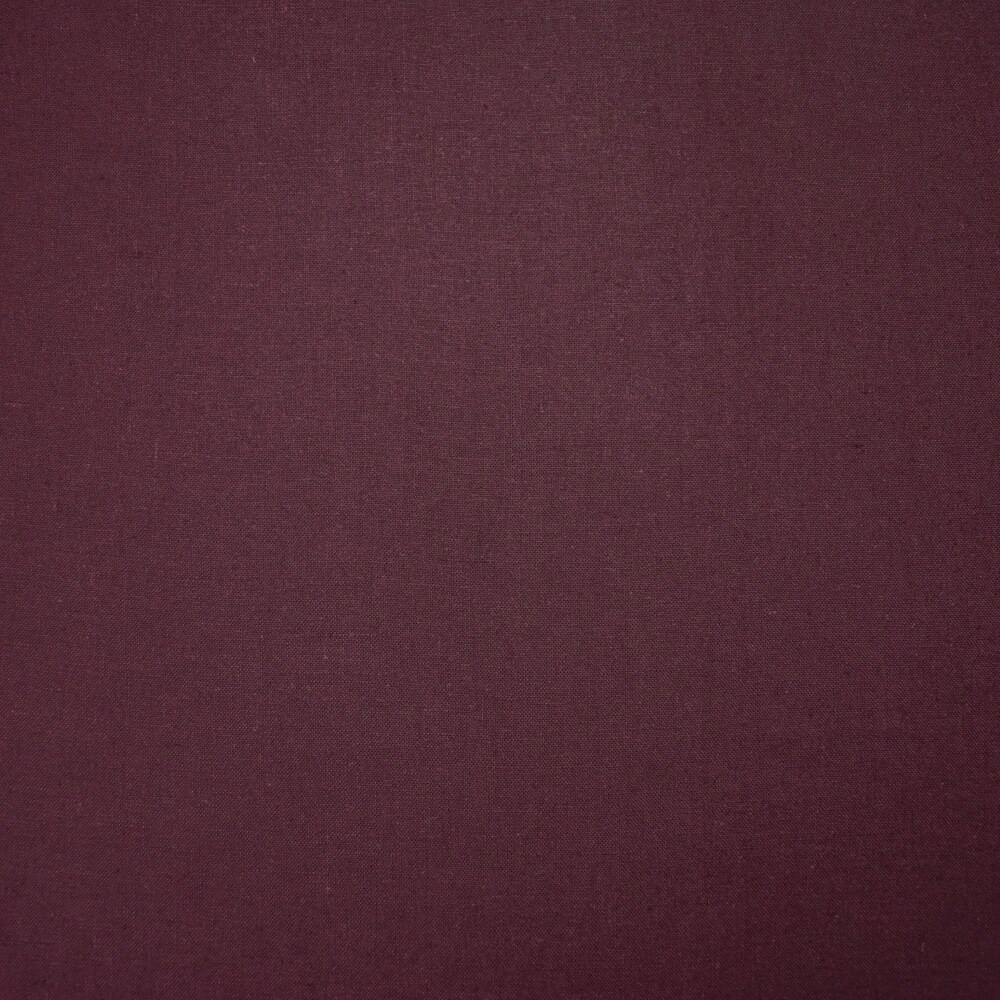 Deep Purple Viscose-Linen Solid Linen Look Woven Fabric By the Yard