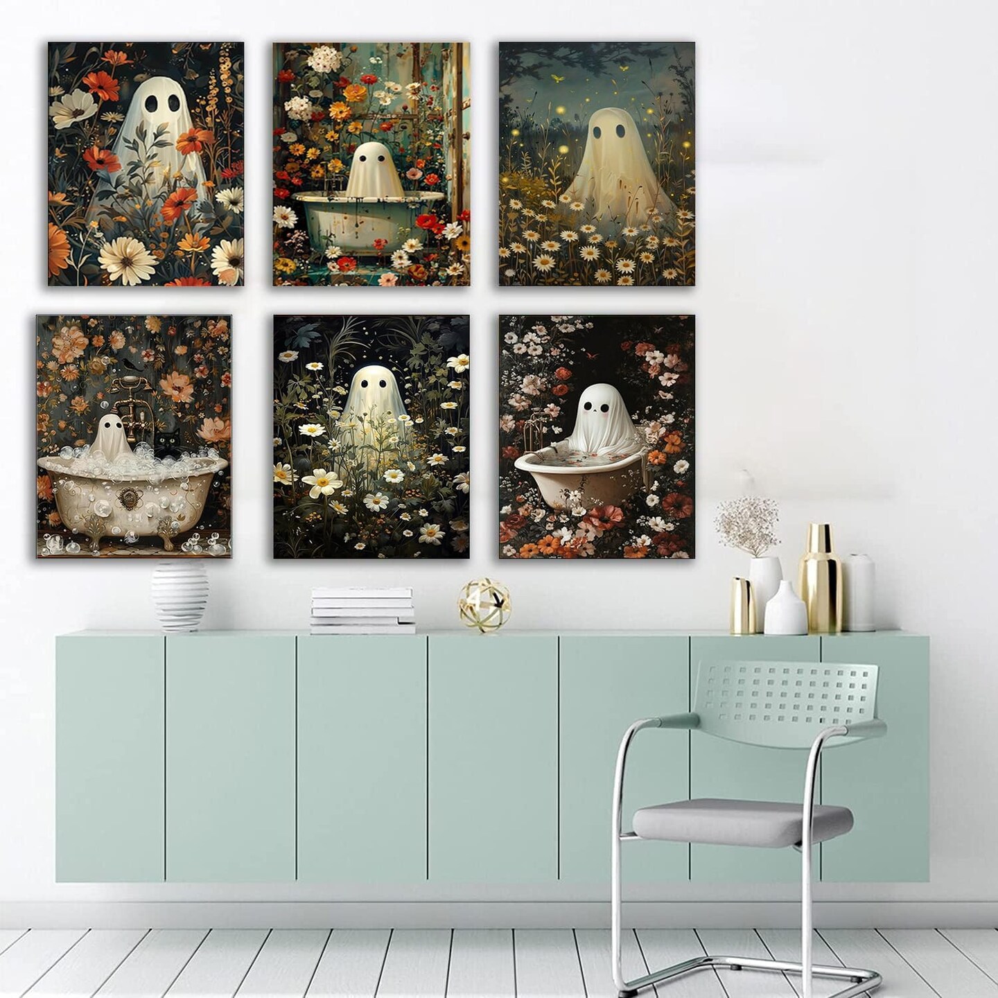 6 Pack Diamond Painting Kits(DP01780)