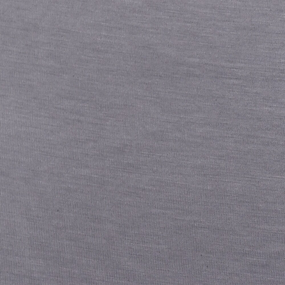 Gray Solid Stretch Spandex Rayon Modal Jersey Knit Fabric By the Yard