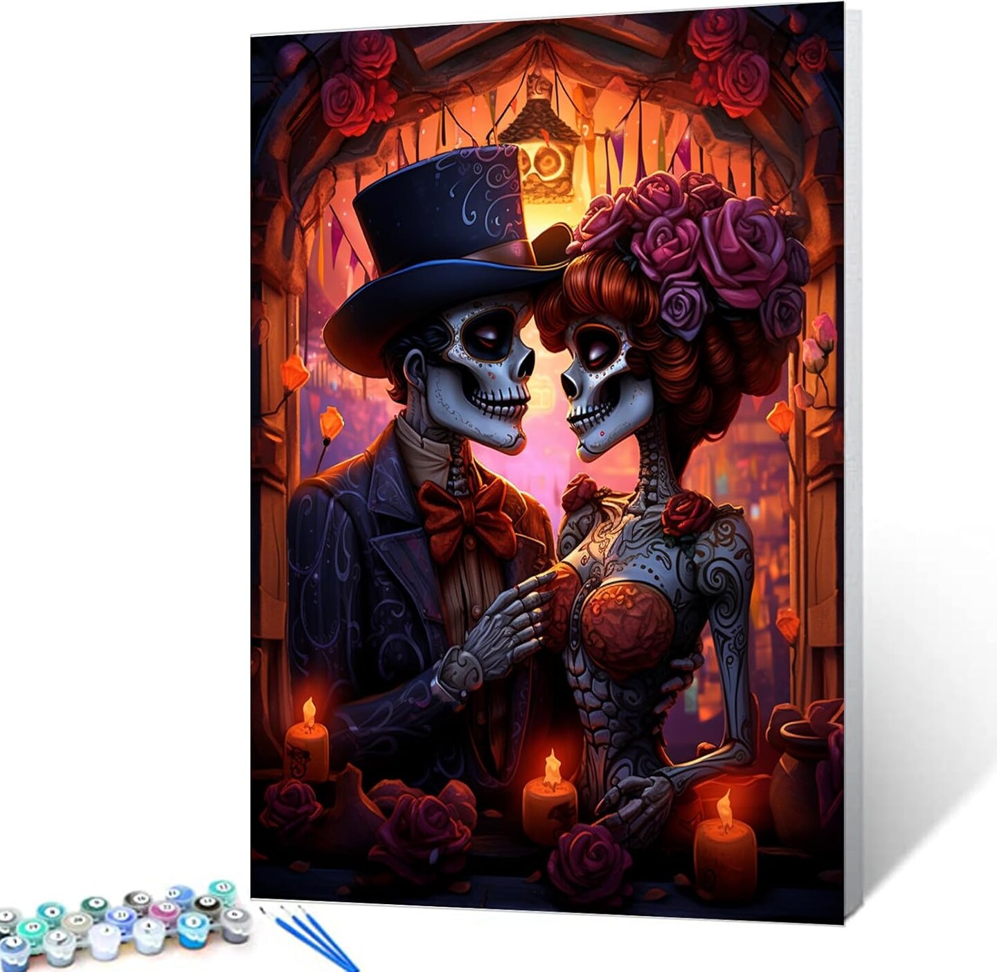 Day of The Dead Decor Paint by Numbers (Artwork-02)