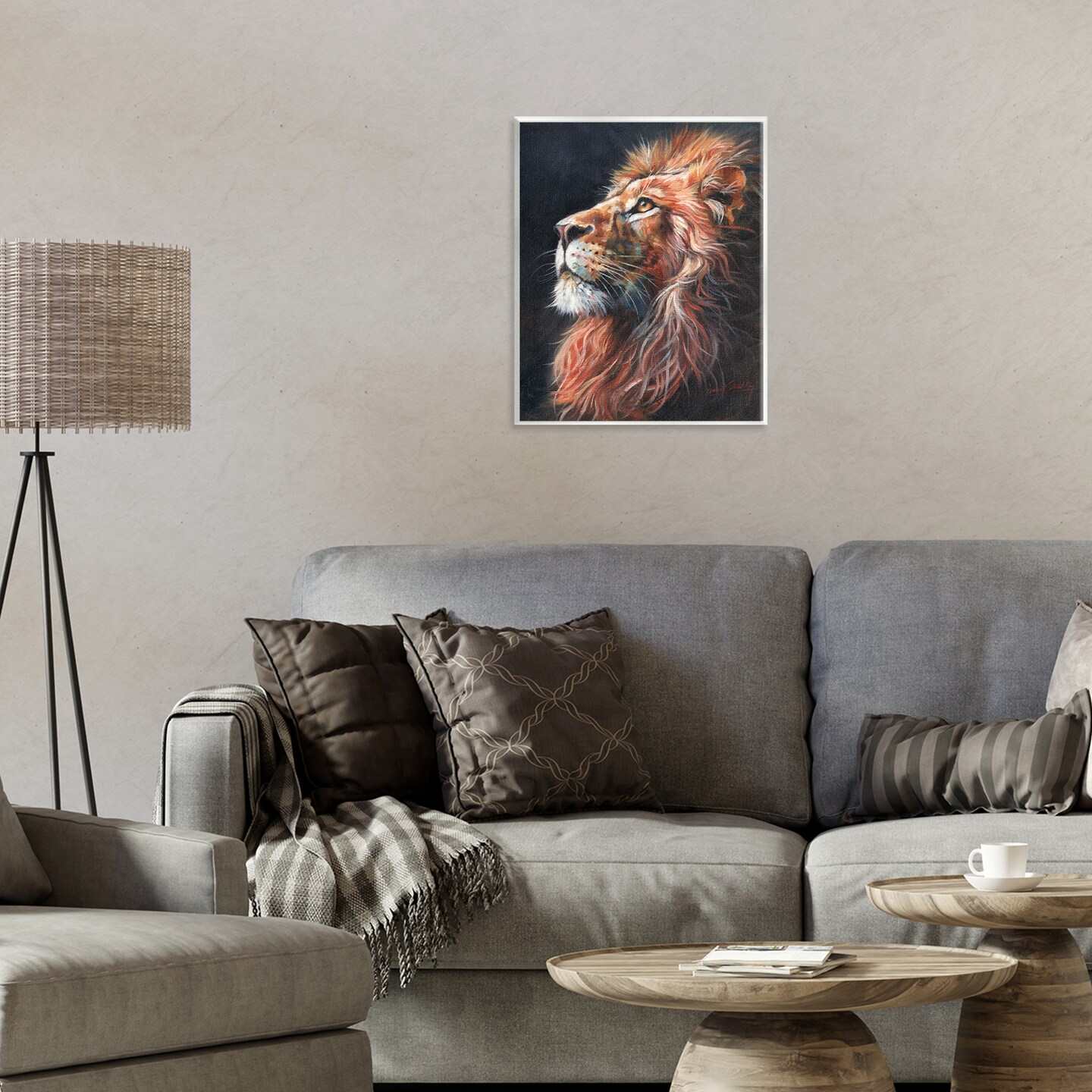 Stupell Industries Look Of The Lion Wall Plaque, design by David Stribbling
