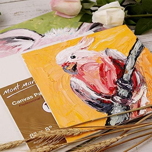 Canvas Panel Great for Students to Professional Artists(White - 24 Pack)