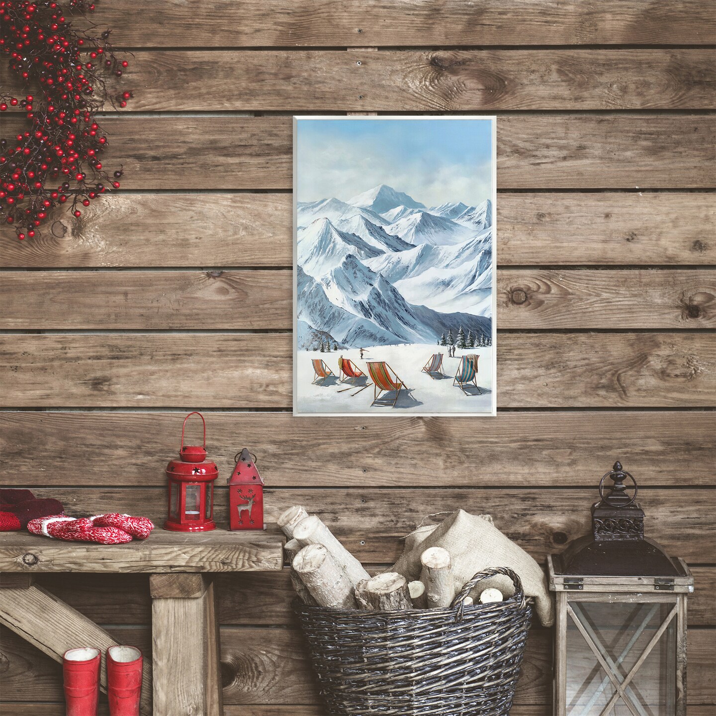 Stupell Industries Lounging At The Lifts Wall Plaque, design by Max Maxx