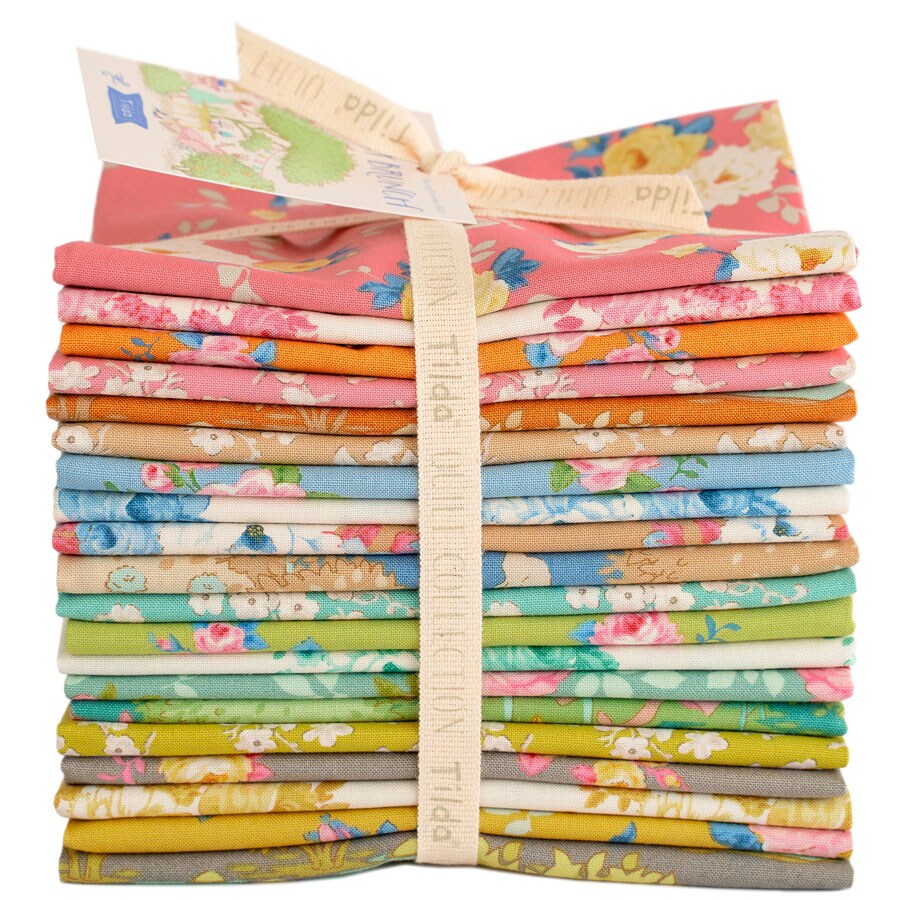 Tilda Sunday Brunch Fat Quarter Bundle - 20 Fat Quarters - each 20" x 22" - 100% Cotton