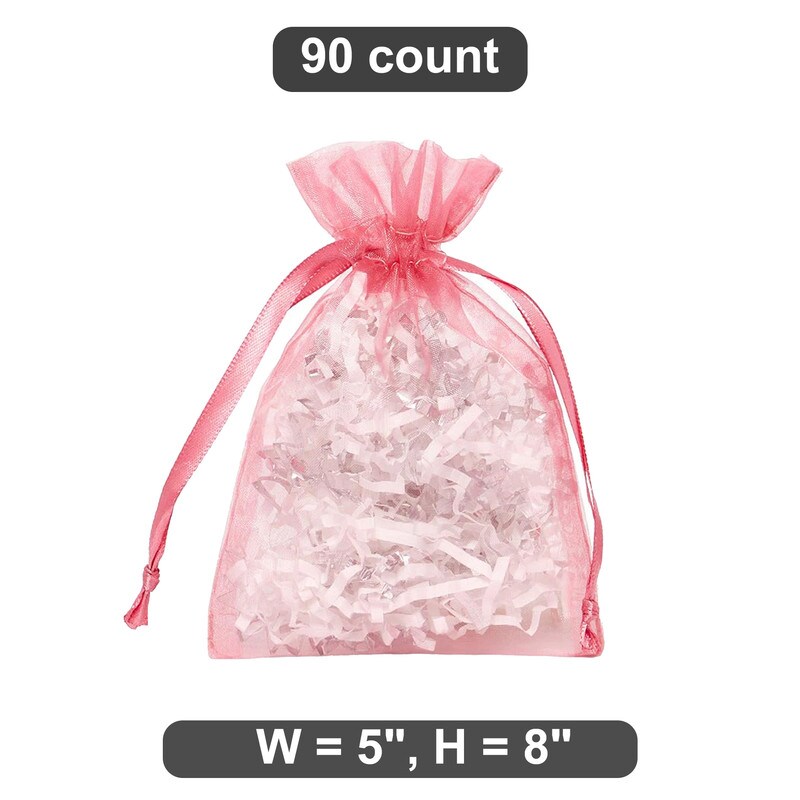 5&#x22; x 8&#x22; Organza Bag Practical for Smaller Items