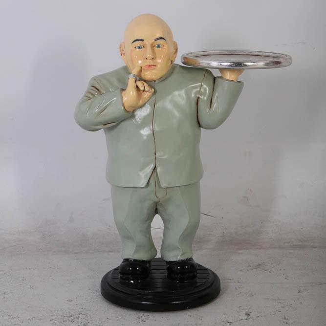 Mini Baldy Butler Small Statue