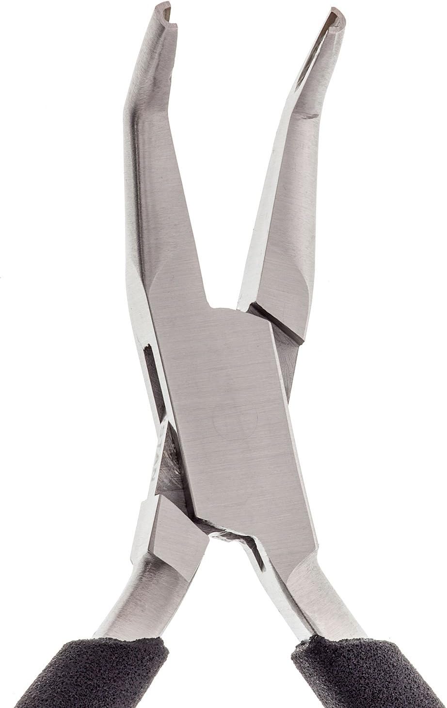 JewelrySupply Bent Grooved Jump Ring Closing Pliers