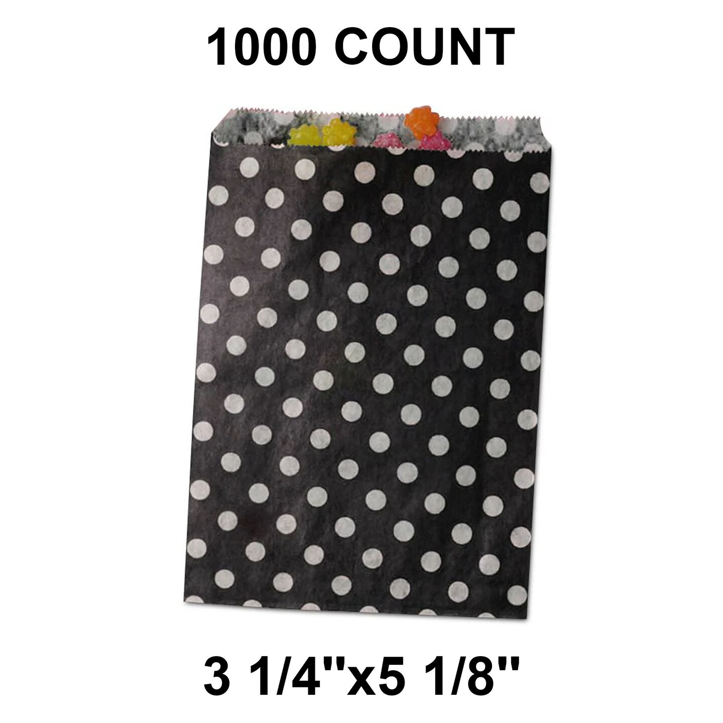 Small Dots Merchandise Bags Compact 3 1/4&#x22; x 5 1/8&#x22;