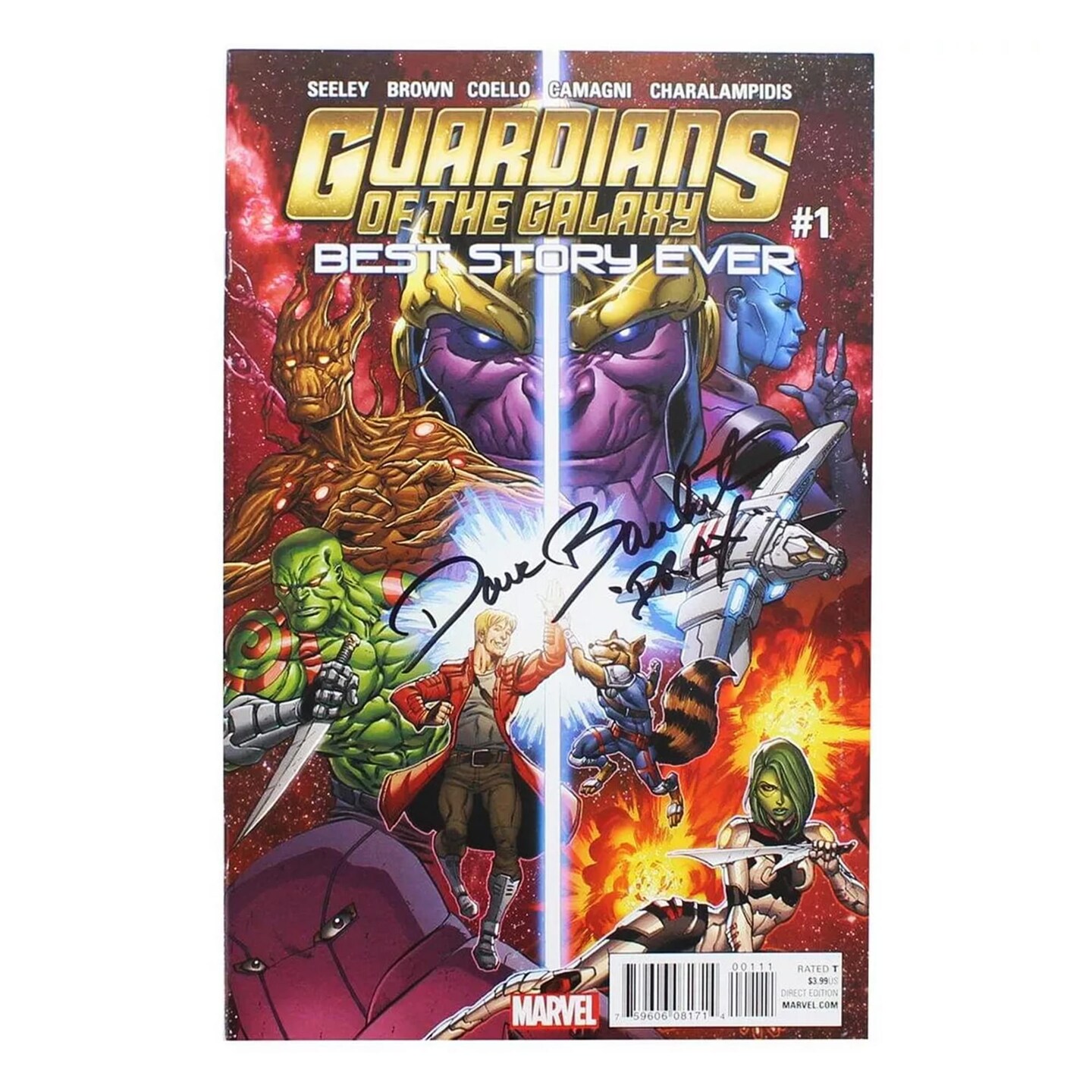 Marvel Comics Guardians of the Galaxy Best Story Ever #1 | AUTOGRAPHED