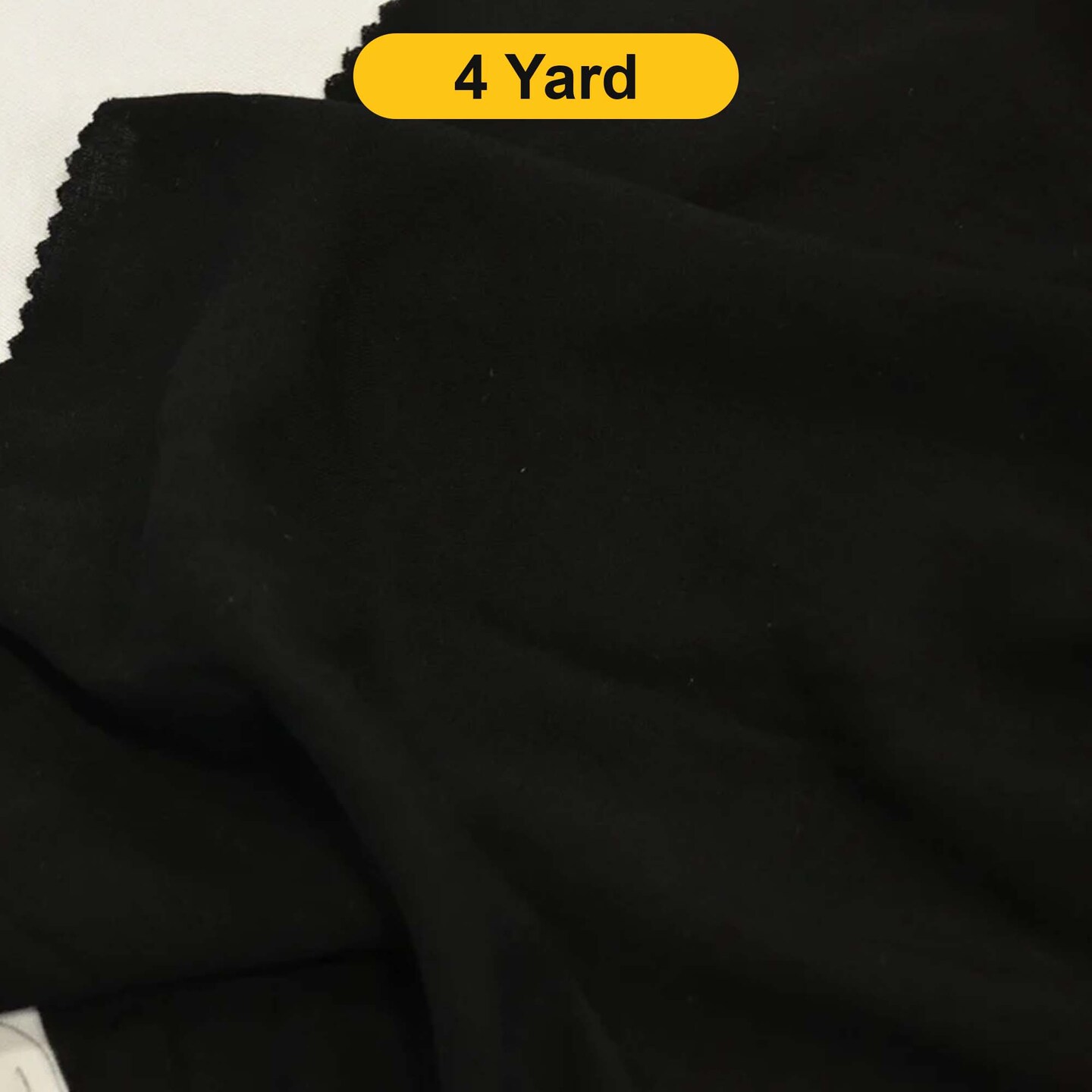 White and Black Rayon Challis Fabric 57/58&#x22; 100% Rayon