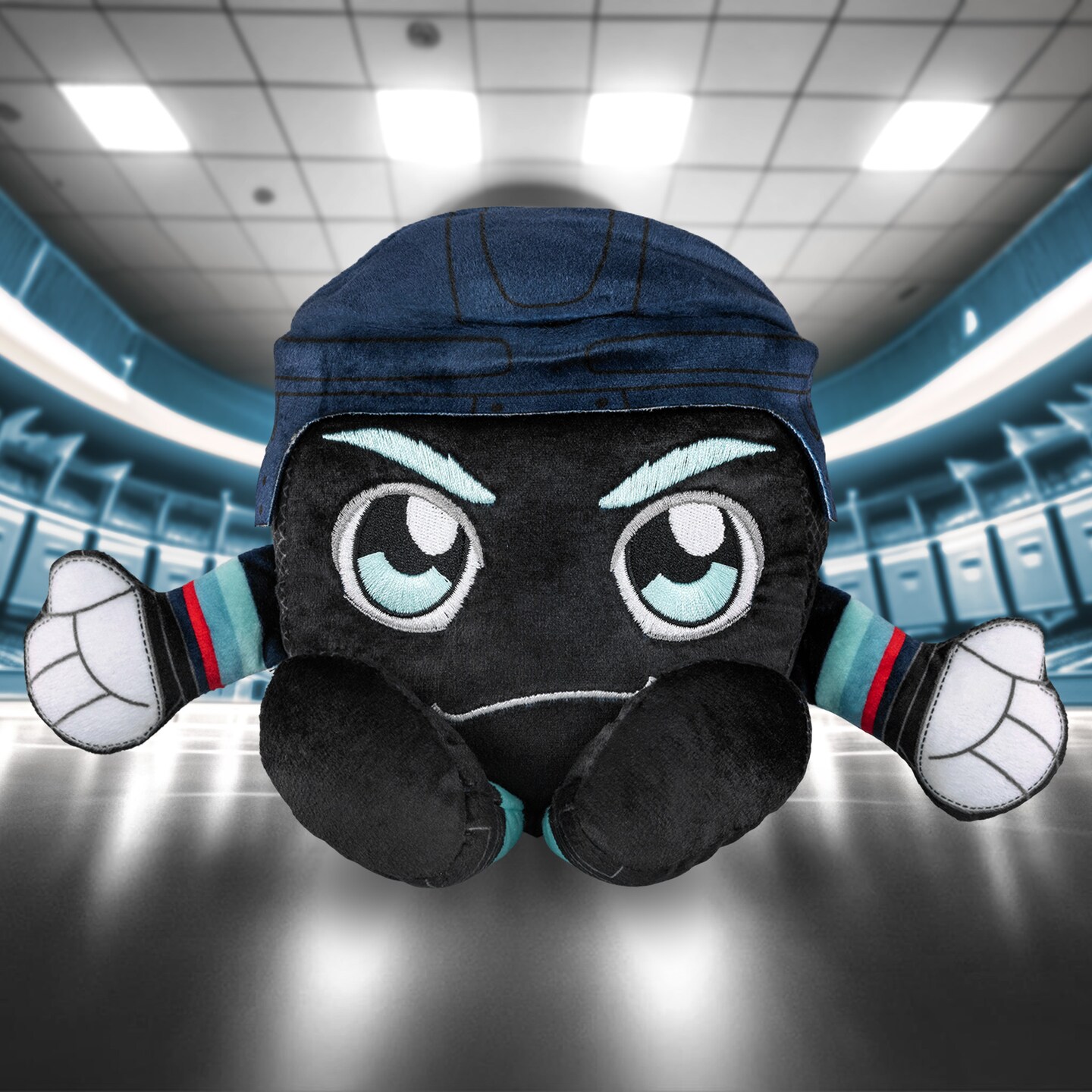 Bleacher Creatures Seattle Kraken 8&#x22; Kuricha Hockey Puck Plush