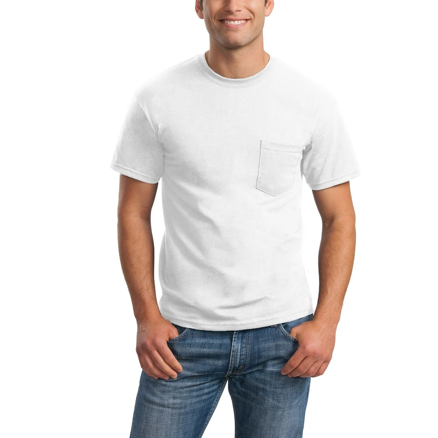 Gildan Ultra Cotton Pocket T-Shirt, Blank Tees for Cricut & Crafting
