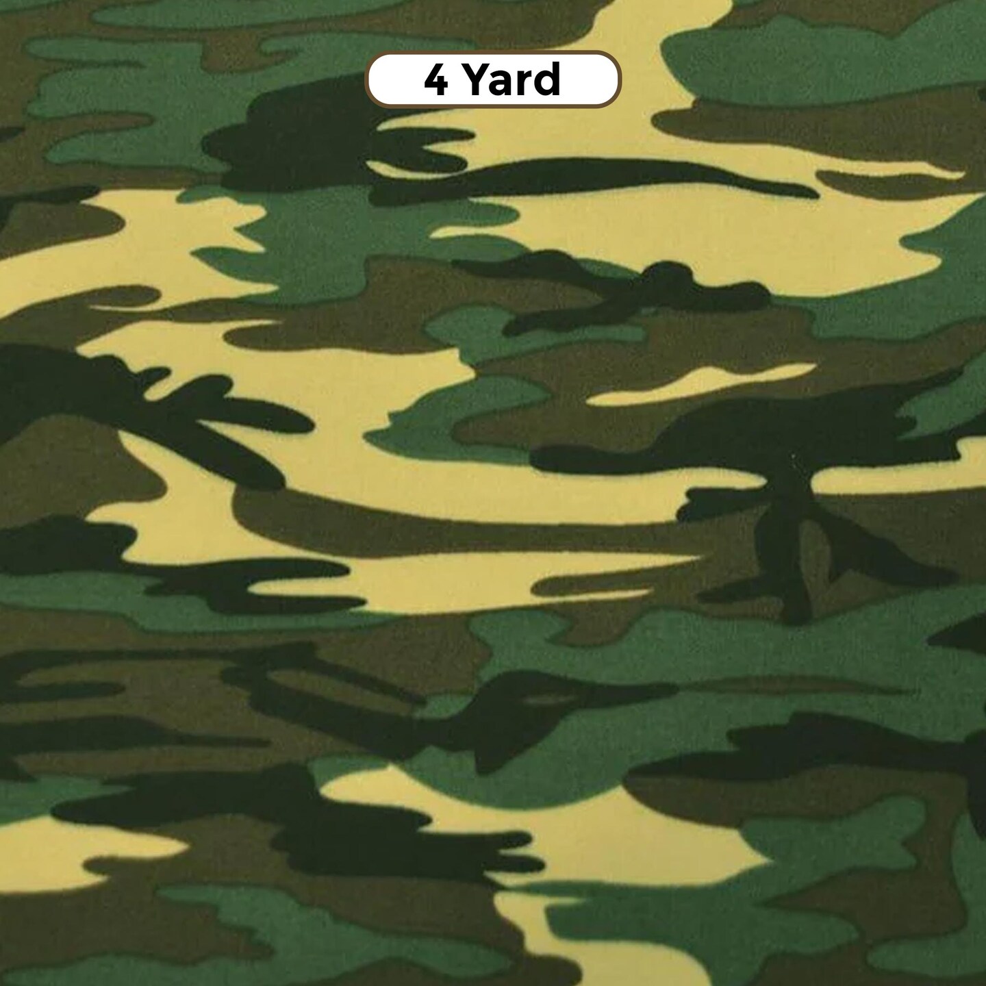 Army Camouflage Neoprene Knit 58/60&#x22; Wide 2mm Thickness Fabric