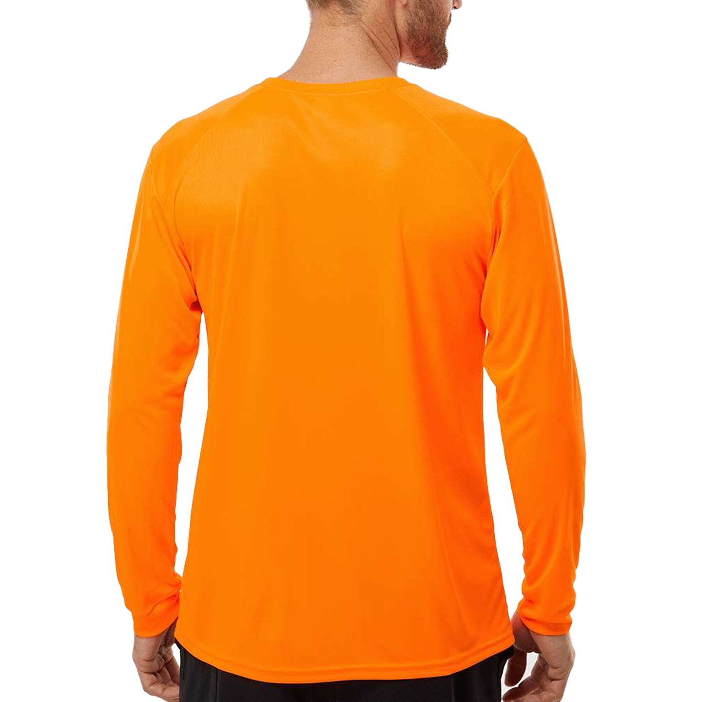 Paragon Long Islander Performance Long Sleeve T-Shirt, Ultra Polyester Dry Fit Multicolor Men’s Tee
