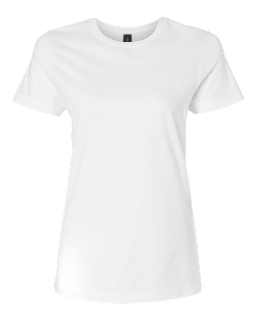 Gildan Softstyle Women’s Short Sleeve T-Shirt for Summer Outfits & Custom Printing Blank Cotton Tee
