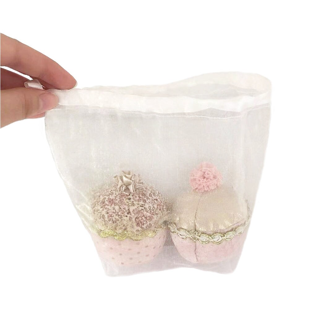 2 PIECE PLUSH TOY CUPCAKE SET BY MON AMI