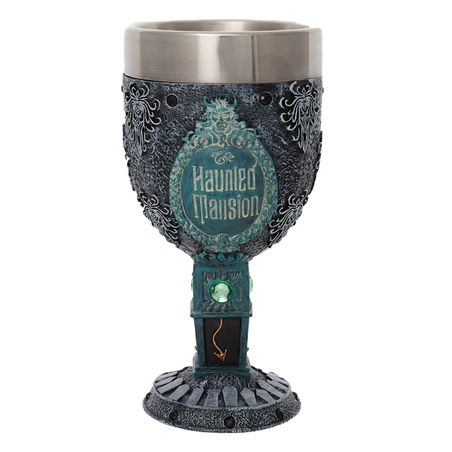 Disney Showcase Haunted Mansion Goblet 7.1in H