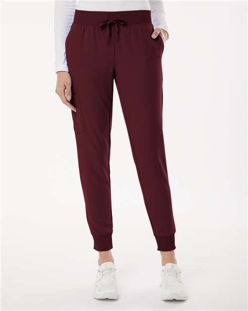 Jaanuu&#xAE; Women&#x27;s Silex Knit Waist Scrub Joggers Petite Sizes