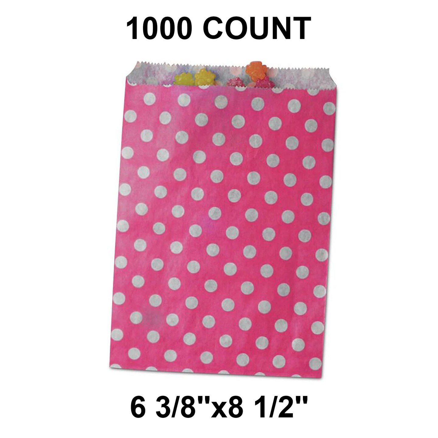 Gift-Ready Small Dots Bags 6 3/8&#x22; x 8 1/2&#x22;