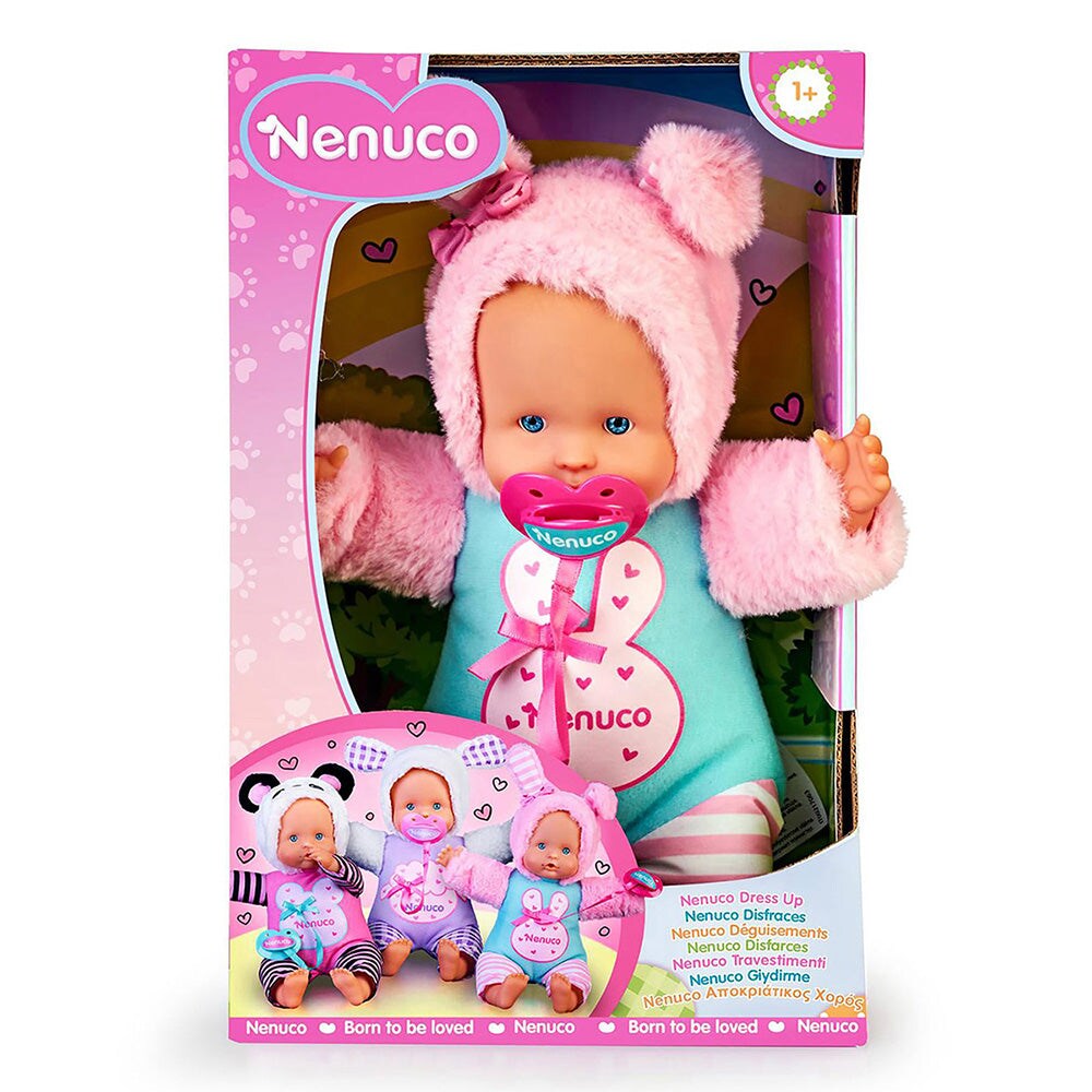 Nenuco Dress Up Baby Doll with Bunny Outfit, 12&#x22; Doll