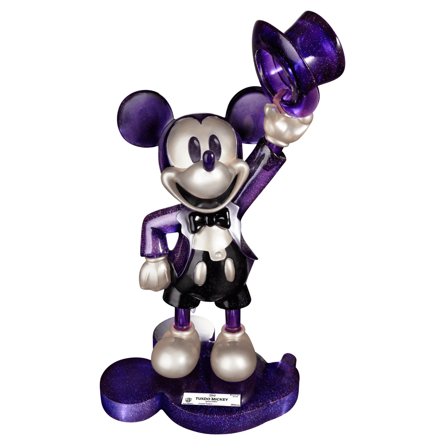 Disney Mickey Mouse Tuxedo Starry Night Master Craft Table Top Statue
