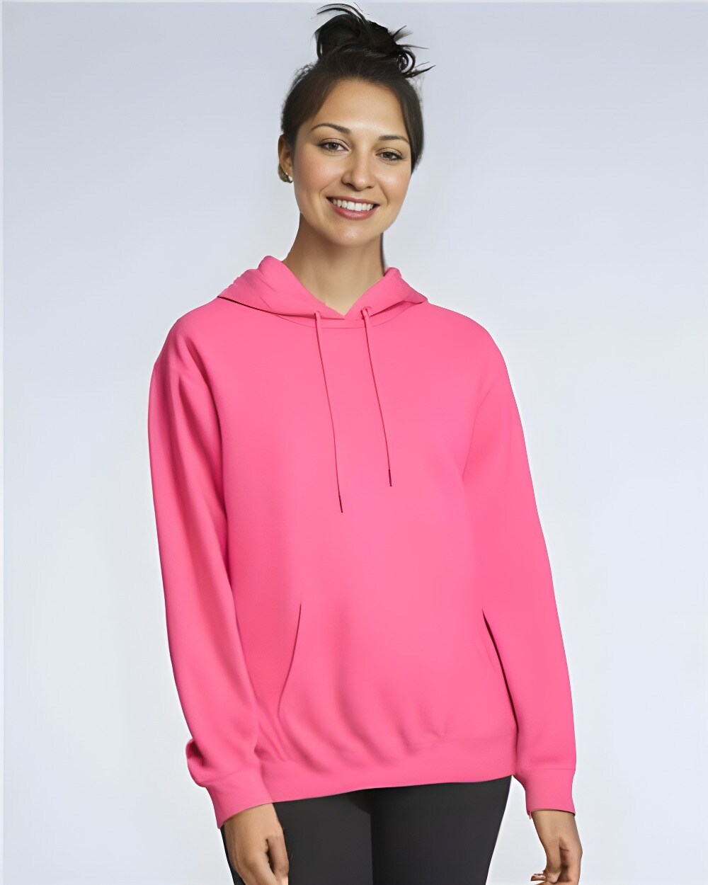 Gildan&#xAE; Softstyle Midweight Hooded Long Sleeve Crewneck Sweatshirt