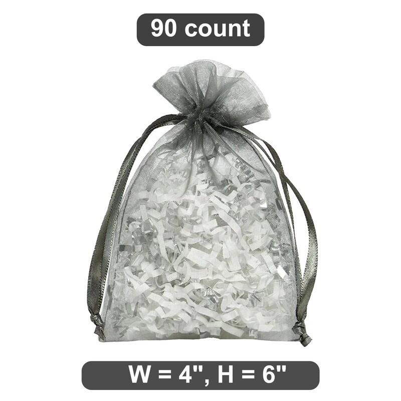 Organza Gift Bags 4&#x201D; x 6&#x201D; for Special Favors