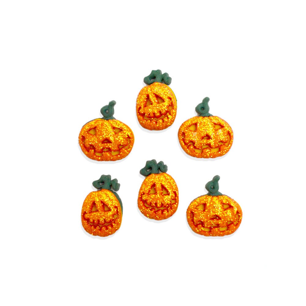 Dress It Up Button Shop Glitter Pumpkins