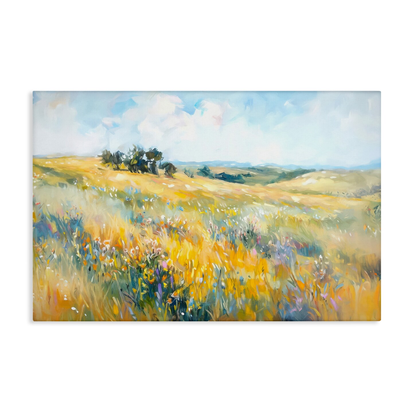 Stupell Industries Country Prairie Scene Canvas Wall Art Design by Ramona Murdock