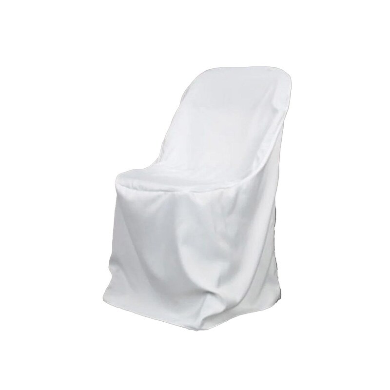 Polyester Folding Chair Cover for Weddings &#x26; Events