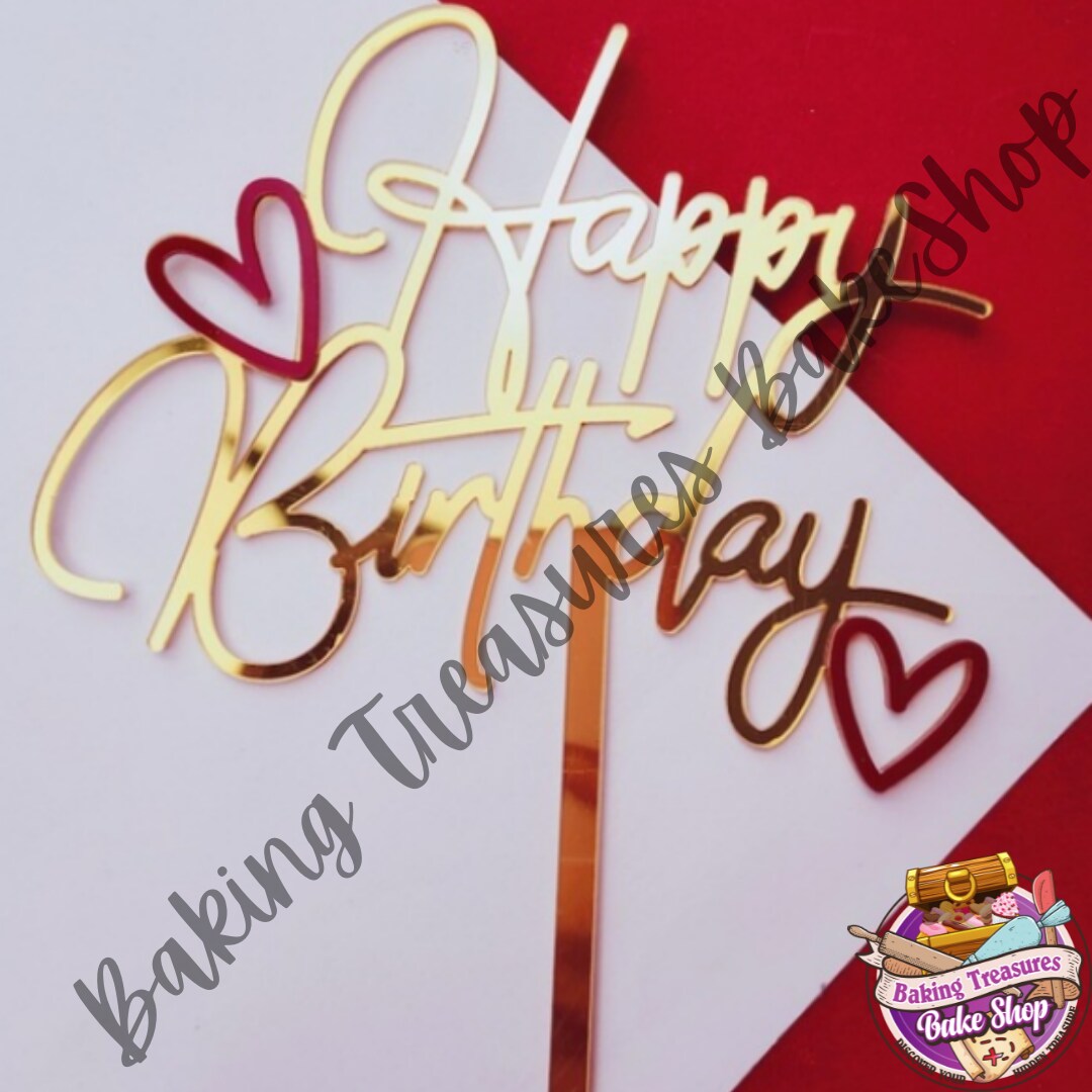 Lovely Birthday  cake topper