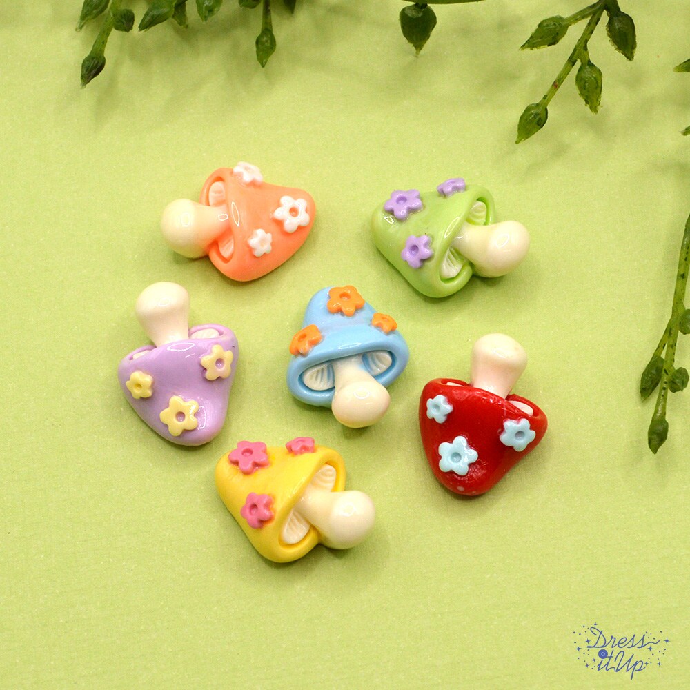 Dress It Up Button Shop Magic Mushroom