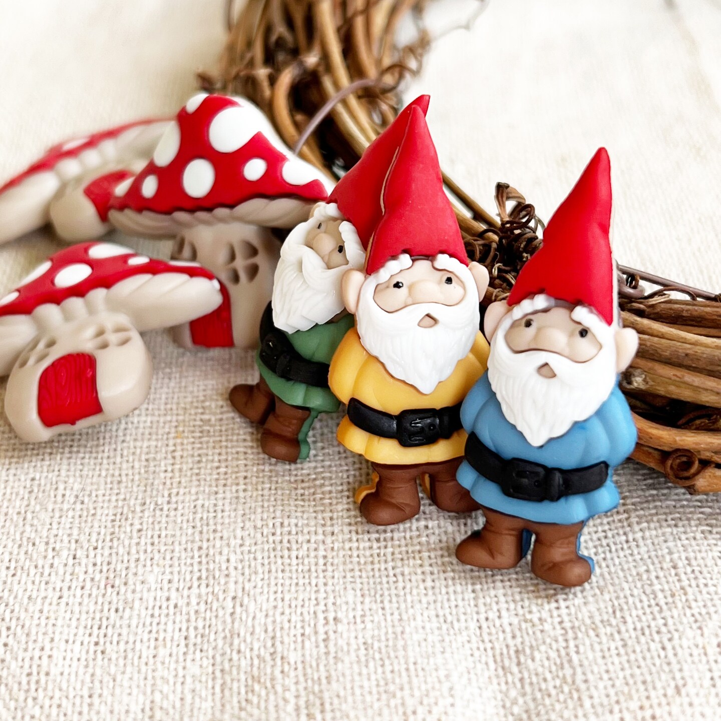 Dress It Up Button Shop Garden Gnomes
