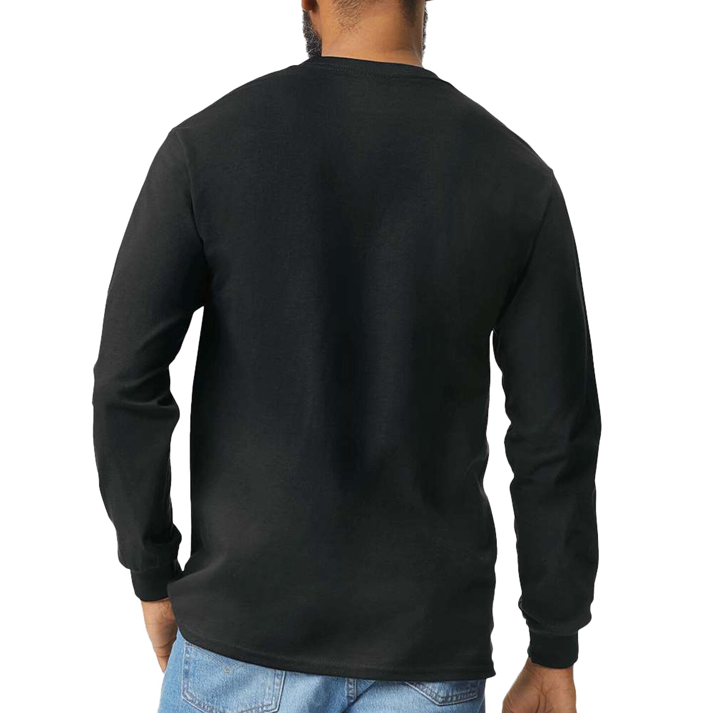 Gildan Ultra Cotton Long Sleeve Pocket T-Shirt, Durable Adult Pullover