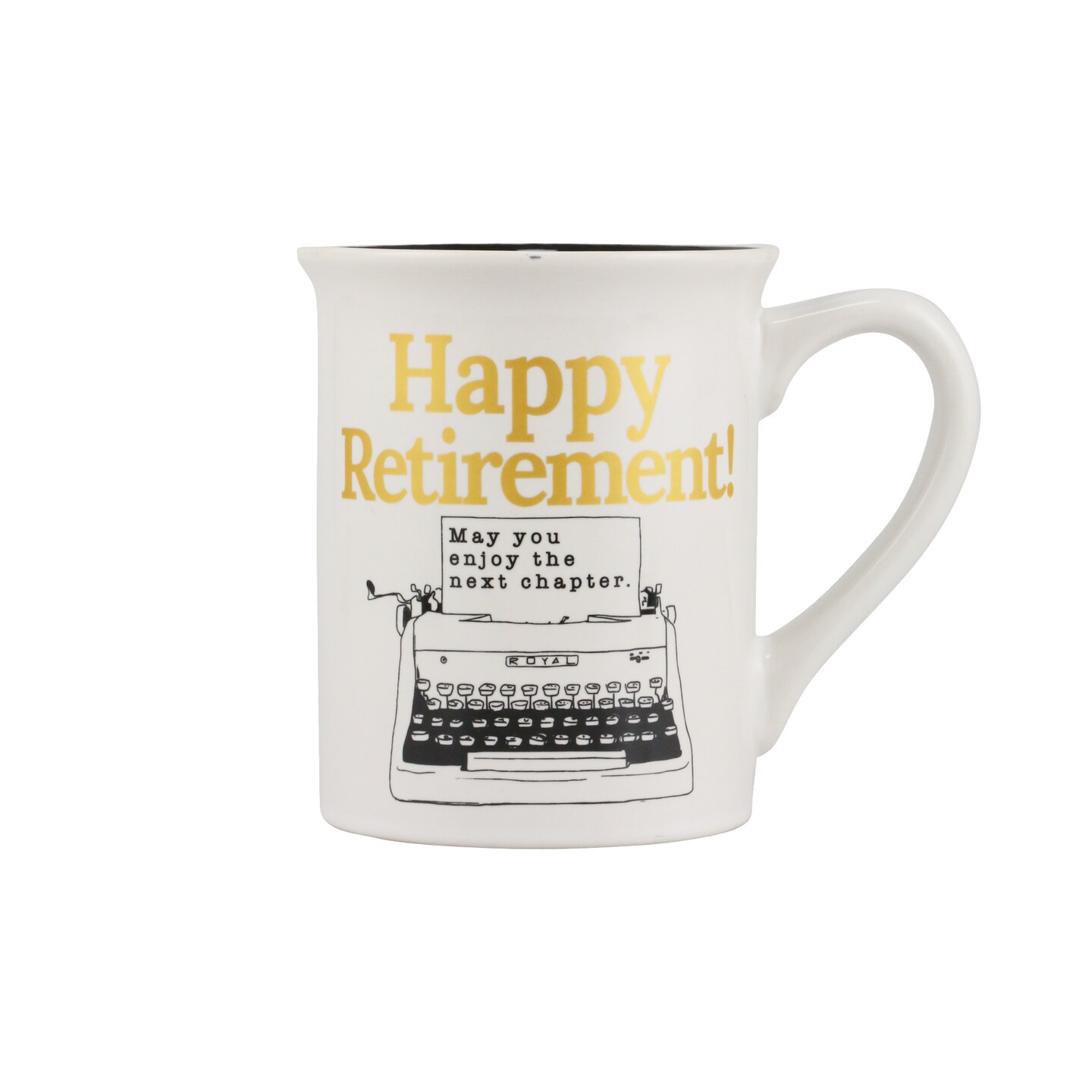 Enesco Our Name Is Mud Happy Retirement Mug 
