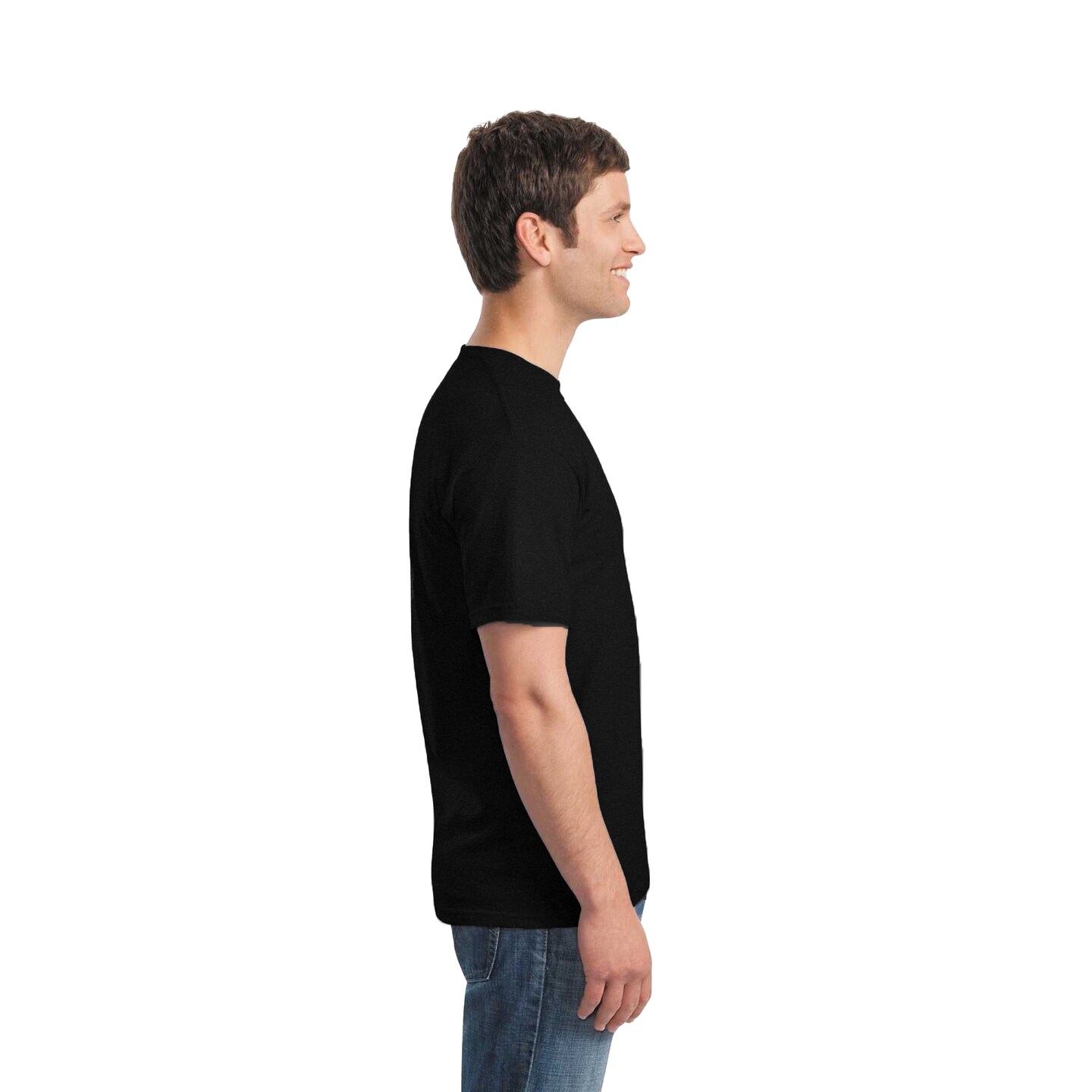 Hanes Essential-T DIY Craft T-Shirt – Blank Cotton Tees for Printing Projects