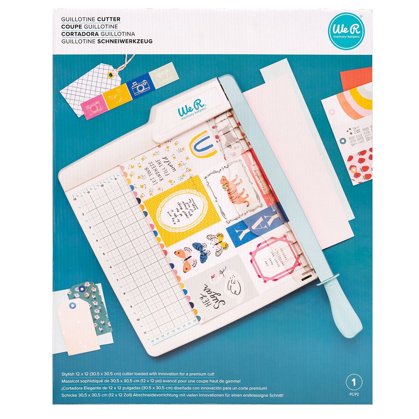 We R Memory Keepers Guillotine Trimmer 12&#x22;x12&#x22; Large 60000026