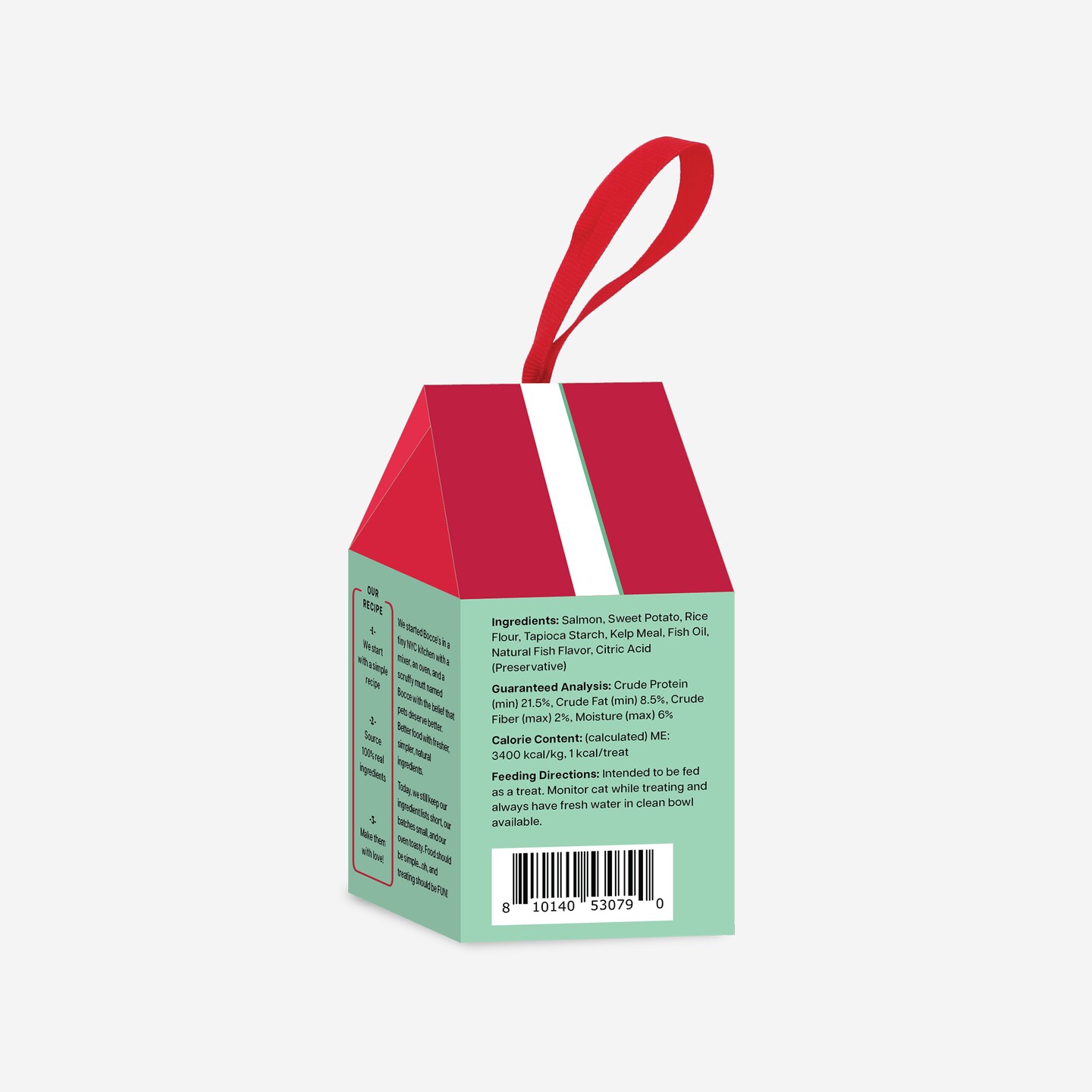 MERRY FISH-MAS CAT TREAT ORNAMENT