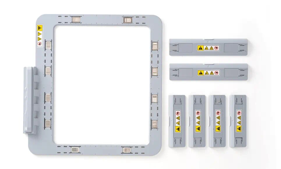 Brother SAMF180 Magnetic 5x7 Embroidery Machine Hoop Fits Most Brother Baby Lock Slide-On Hoop Models